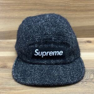 Supreme Loro Piana Charcoal Wool Cap